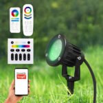 Dārza prožektors 1,45 m RGBCCT 7W 24V (ZigBee + RF) GL sērija – TUYA / Philips Hue - Image 5