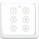 Tālvadības pults 6 kanāli / 18 programmas ar magnētisko pamatni (ZigBee 3.0, TUYA LR sērija) - Image 2