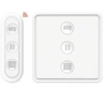 Tālvadības pults 3 kanāli, 9 programmas LR sērijas ZigBee TUYA žalūziju kontrolieriem (T068) - Image 3