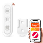 Tālvadības pults 3 kanāli, 9 programmas LR sērijas ZigBee TUYA žalūziju kontrolieriem (T068)