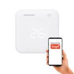 Temperatūras regulators grīdas apsildei STERFLOOR eTSWIFI (WiFi, TUYA) TR302