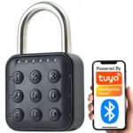 Viedā piekaramā slēdzene ar PIN tastatūru (IP67) – Bluetooth, TUYA (LK108)
