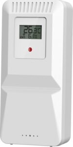 Ārējais temperatūras un mitruma sensors RF 433 MHz meteoroloģiskajai stacijai T886 (T886S) - Image 3