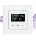 PSmart viedais termostats (parasti atvērts) 3A, balts, ZigBee 3.0, TUYA (RM sērija) - Image 3