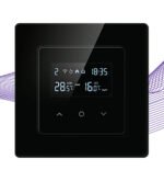 PSmart viedais termostats (parasti atvērts) 3A, melns, ZigBee 3.0, TUYA (RM sērija) - Image 3