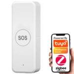 ZigBee Tuya ar baterijām darbināma SOS avārijas poga