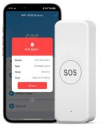 ZigBee Tuya ar baterijām darbināma SOS avārijas poga - Image 2