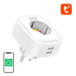 Viedā kontaktligzda WiFi Gosund SP112 ar 2×USB, 16A, Tuya