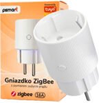 PSMART ZigBee viedā kontaktligzda ar enerģijas patēriņa mērīšanu 16A 3500W (TUYA/Smart Life, Home Assistant)