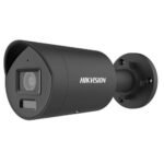 Hikvision DS-2CD2047G2H-LIU 2.8mm melna 4MP IP āra kamera ar ColorVu un hibrīdgaismu
