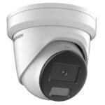 Hikvision DS-2CD2387G2H-LIU 2.8mm 8MP IP āra kamera ar hibrīdapgaismojumu un mikrofonu (IP67)