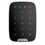 AJAX KeyPad Plus bezvadu skārienjūtīgā tastatūra (melna)