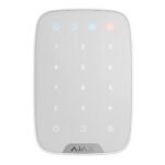 AJAX KeyPad Plus bezvadu skārienklaviatūra (balta)