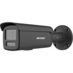 Hikvision DS-2CD2T87G2H-LI 2.8mm melna 8MP IP āra kamera ar ColorVu un hibrīdgaismu