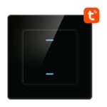 Viedais gaismas slēdzis WiFi Avatto N-TS10-B2 2 virzienu TUYA (melns)
