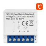 Viedā slēdža modulis ZigBee Avatto LZWSM16-W1 (bez neitrāla vada) TUYA