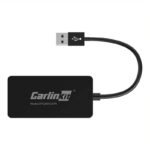 Carlinkit CCPA bezvadu adapteris Apple CarPlay/Android Auto (melns)