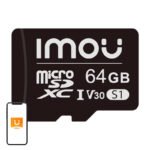 Imou microSD atmiņas karte 64GB (UHS-I, SDXC, C10/U3/V30, 95/38 MB/s) ST2-64-S1