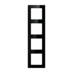 Četrkāršais slēdža rāmis Avatto N-TS10-Frame-B4 (melns)