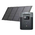 Komplekts EcoFlow DELTA 2 Max (2048Wh) + salokāms saules panelis 400W