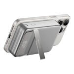 EcoFlow RAPID magnētiskā pārnēsājamā baterija 10000mAh (sudraba krāsā)
