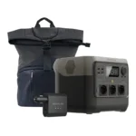 EcoFlow RIVER 2 Pro komplekts: portatīvā enerģijas stacija + viedais auto akumulatora lādētājs + soma - Image 14