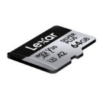 2 Lexar Silver Plus microSDXC 2x64GB atmiņas karšu komplekts + SD adapteris - Image 6