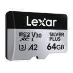2 Lexar Silver Plus microSDXC 2x64GB atmiņas karšu komplekts + SD adapteris - Image 4