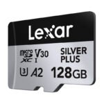 Lexar Silver Plus microSDXC 2x128GB atmiņas karšu komplekts + SD adapteris (UHS-I, U3, A2) - Image 4