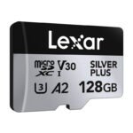 Lexar Silver Plus microSDXC 2x128GB atmiņas karšu komplekts + SD adapteris (UHS-I, U3, A2) - Image 3