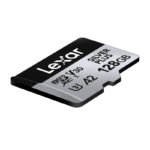 Lexar Silver Plus microSDXC 2x128GB atmiņas karšu komplekts + SD adapteris (UHS-I, U3, A2) - Image 5