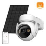 Rotējoša āra WiFi kamera ar saules paneli IMOU Cell PT Lite komplekts (USB-C)