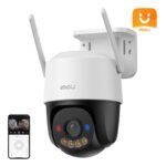 IMOU Cruiser SC 4G 5MP rotējoša āra kamera (3K UHD, IP66, AI cilvēku noteikšana)