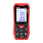 UNI-T LM50A lāzera tālmērs (50 m, 1 mm, Pitagora funkcija, atmiņa 99)