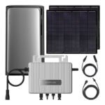 EcoFlow STREAM Easy Flex AC Pro balkona saules paneļu komplekts (2× Sunman Flex SMF200J) ar mikroinvertoru un 1,92 kWh uzkrāšanu