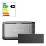 Komplekts: EcoFlow GLACIER Classic 35L pārnēsājamais ledusskapis + 298 Wh akumulators