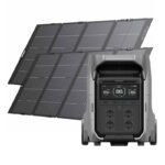 Komplekts: EcoFlow DELTA Pro 3 portatīvā enerģijas stacija + 2x 400 W saules paneļi - Image 3