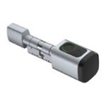 Avatto SDL-V1-S90 90 mm sudraba digitālais slēdzenes cilindrs