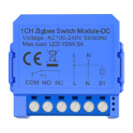 Avatto ZWSM16-DC-1 viedais 1 kanāla ZigBee slēdža modulis (sausais kontakts, DC)
