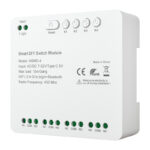 Avatto WSMD-4 32V viedais DIY slēdža modulis (4 kanāli, 10A/kan., Wi‑Fi+Bluetooth+RF 433MHz)