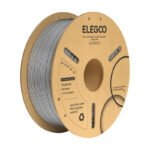 ELEGOO PLA+ kvēldiegs 1.75mm 1kg (zvaigžņu pelēks)