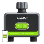 RainPoint 2 zonu apūdeņošanas kontrolieris ar lietotni (HTV210B + Smart Hub HWG009WB)