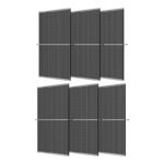 6x Trina Vertex S+ 510W fotoelektrisko paneļu komplekts (TSM-510NEG18R.28)