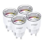 Gosund EP2-Z ZigBee viedā kontaktligzda (4 gab.) 10A ar patēriņa monitoringu