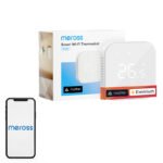 Meross MTS215MA(EU) viedais Wi‑Fi termostats elektriskajai grīdas apsildei (Matter)