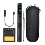 FNIRSI HS-02B 100 W viedais lodāmurs (USB-C PD/QC, 100–450°C) – komplekts - Image 2