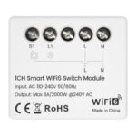 Avatto WSM20-W1 viedā slēdža modulis (Wi‑Fi 6, ar jaudas monitoringu)