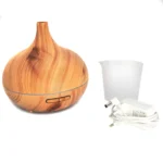 Ultraskaņas gaisa mitrinātājs aromterapijas difuzors RGB WiFi TUYA (400 ml) - Image 4