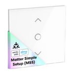 Meross MRS100MA(EU) viedais Wi‑Fi žalūziju slēdzis (Matter)