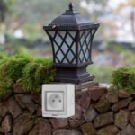 Viedā āra kontaktligzda 16A IP55 WiFi TUYA - Image 2